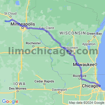 Limousine service to Chicago Loop