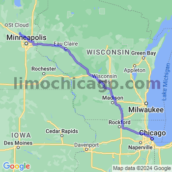 Limousine service to Chicago Loop