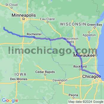 Limousine service to Chicago Loop