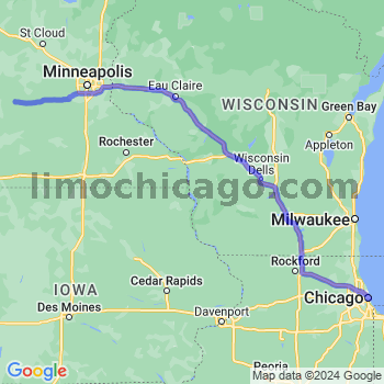 Limousine service to Chicago Loop
