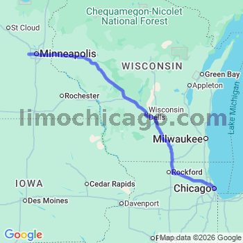 Limousine service to Chicago Loop