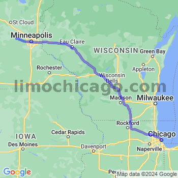 Limousine service to Chicago Loop