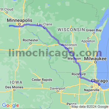 Limousine service to Chicago Loop