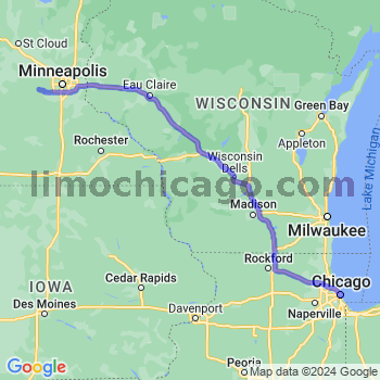 Limousine service to Chicago Loop