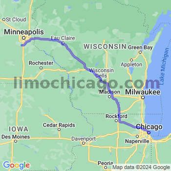 Limousine service to Chicago Loop