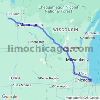 Limousine service to Midway airport (MDW)