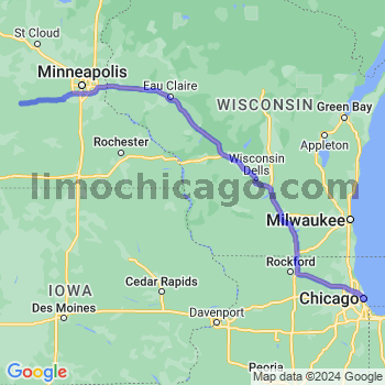 Limousine service to Chicago Loop