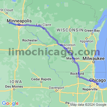 Limousine service to Chicago Loop