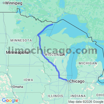 Limousine service to O'Hare airport (ORD)