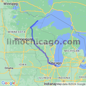 Limousine service to Chicago Loop