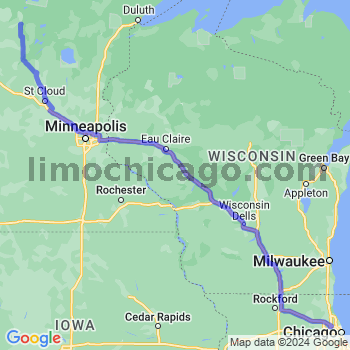 Limousine service to O'Hare airport (ORD)