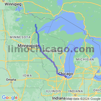 Limousine service to Chicago Loop