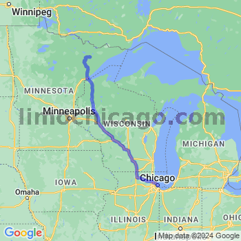Limousine service to Chicago Loop