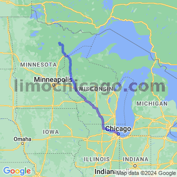 Limousine service to Chicago Loop