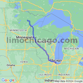 Limousine service to Chicago Loop