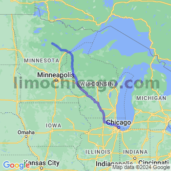 Limousine service to Chicago Loop