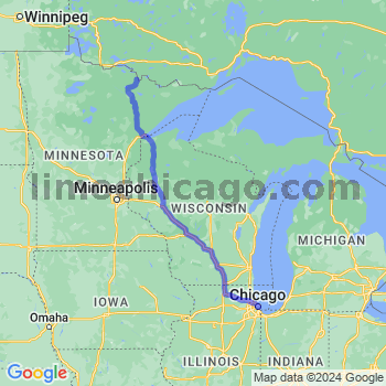 Limousine service to Chicago Loop