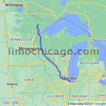 Limousine service to Chicago Loop