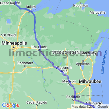 Limousine service to Chicago Loop