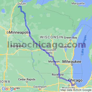 Limousine service to Midway airport (MDW)
