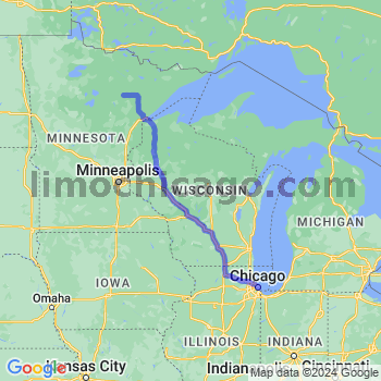 Limousine service to Chicago Loop