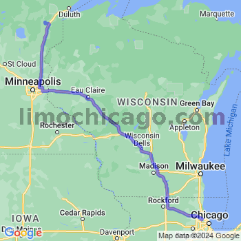 Limousine service to O'Hare airport (ORD)