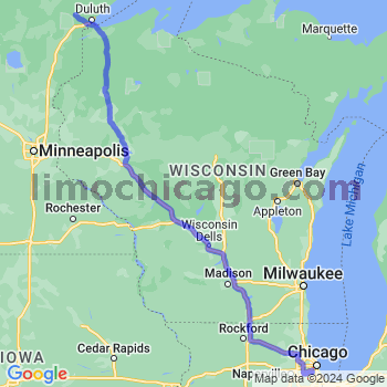Limousine service to Midway airport (MDW)