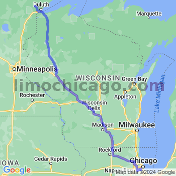 Limousine service to Midway airport (MDW)