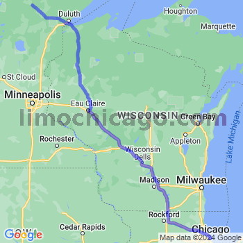 Limousine service to Chicago Loop