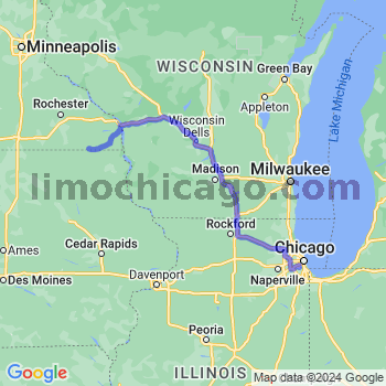 Limousine service to Midway airport (MDW)