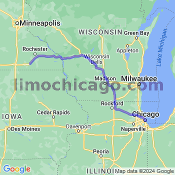 Limousine service to Chicago Loop