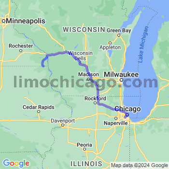 Limousine service to Midway airport (MDW)