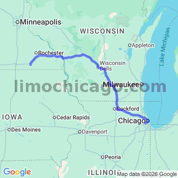 Limousine service to Midway airport (MDW)