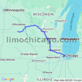 Limousine service to Midway airport (MDW)
