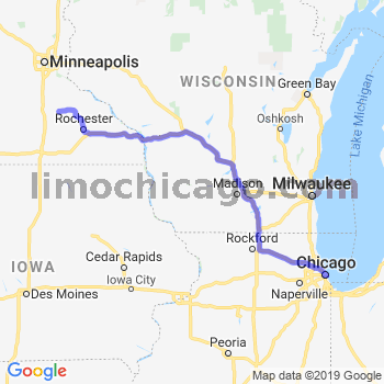 Limousine service to Chicago Loop