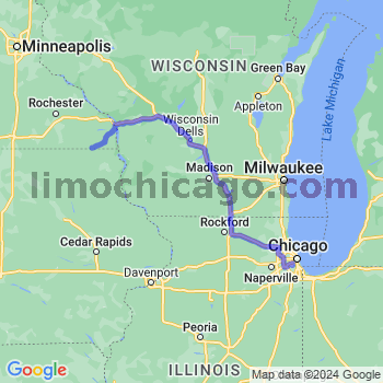Limousine service to Midway airport (MDW)