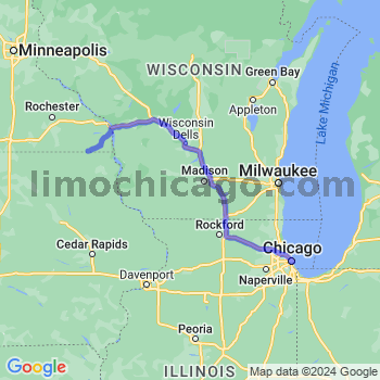 Limousine service to Chicago Loop