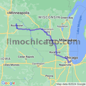 Limousine service to Midway airport (MDW)