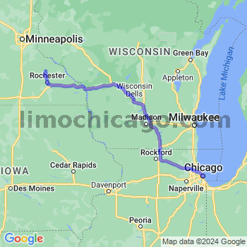 Limousine service to Chicago Loop
