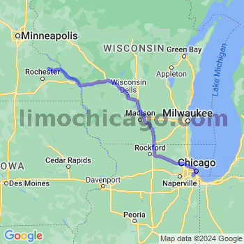 Limousine service to Midway airport (MDW)