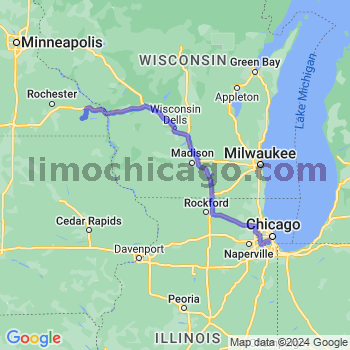 Limousine service to Midway airport (MDW)