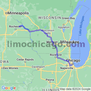 Limousine service to Midway airport (MDW)