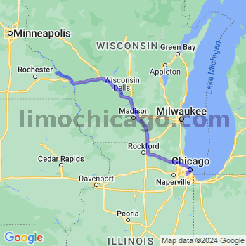 Limousine service to Midway airport (MDW)