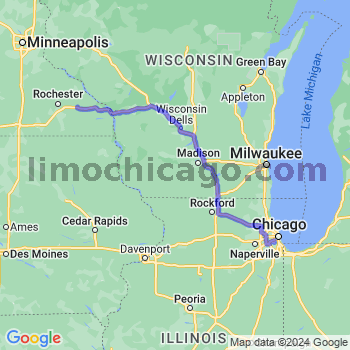 Limousine service to Midway airport (MDW)