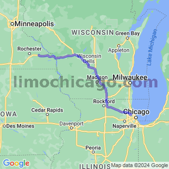 Limousine service to O'Hare airport (ORD)