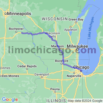 Limousine service to Chicago Loop