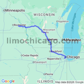 Limousine service to Midway airport (MDW)