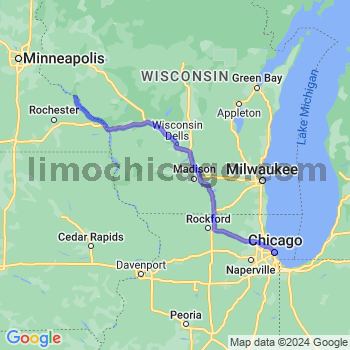 Limousine service to Chicago Loop