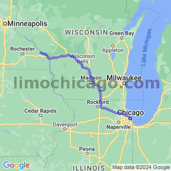 Limousine service to Chicago Loop