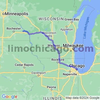 Limousine service to Chicago Loop